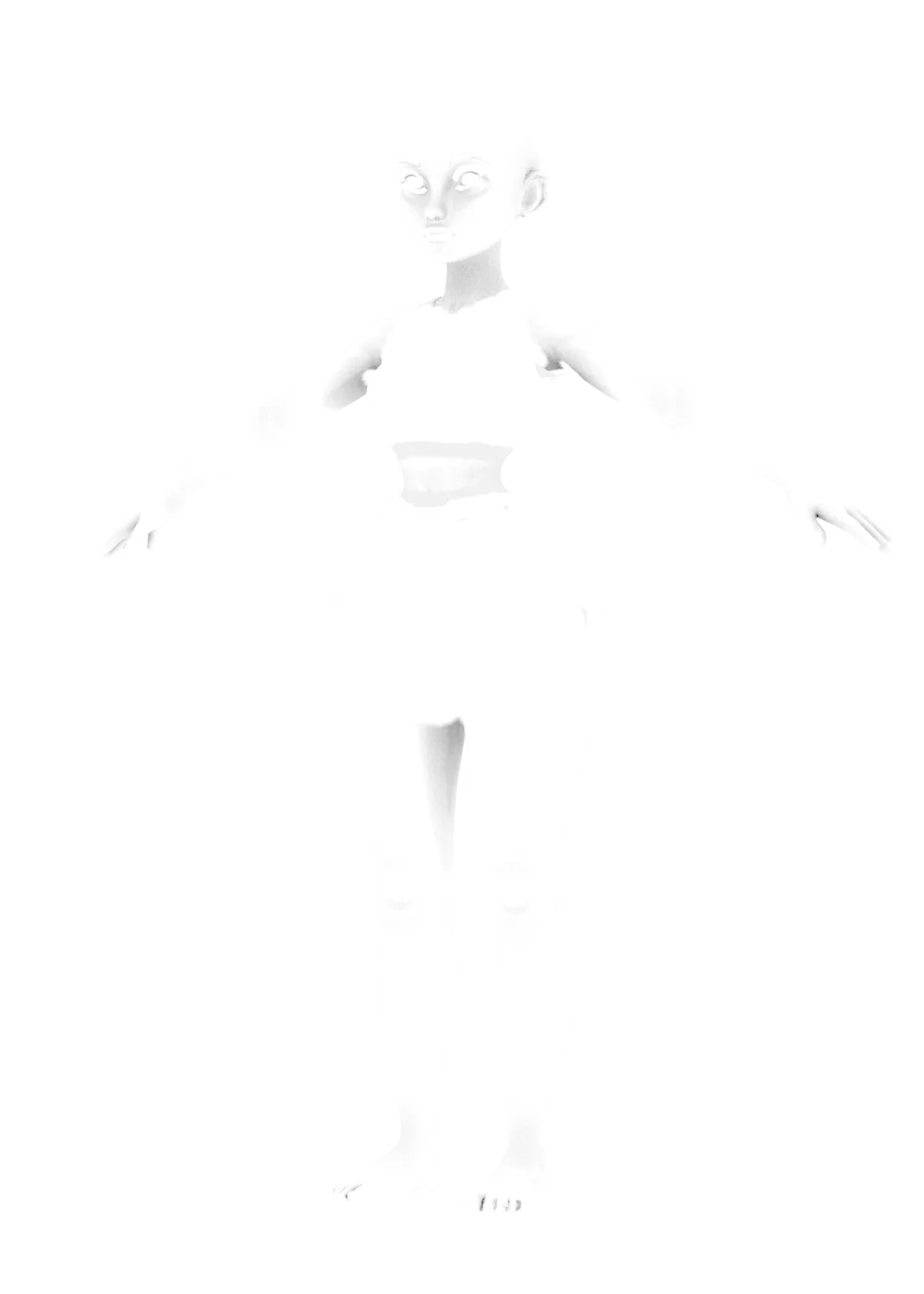 Bake output: Occlusion